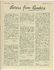 LETTERS FROM READERS, November 1941 - Left