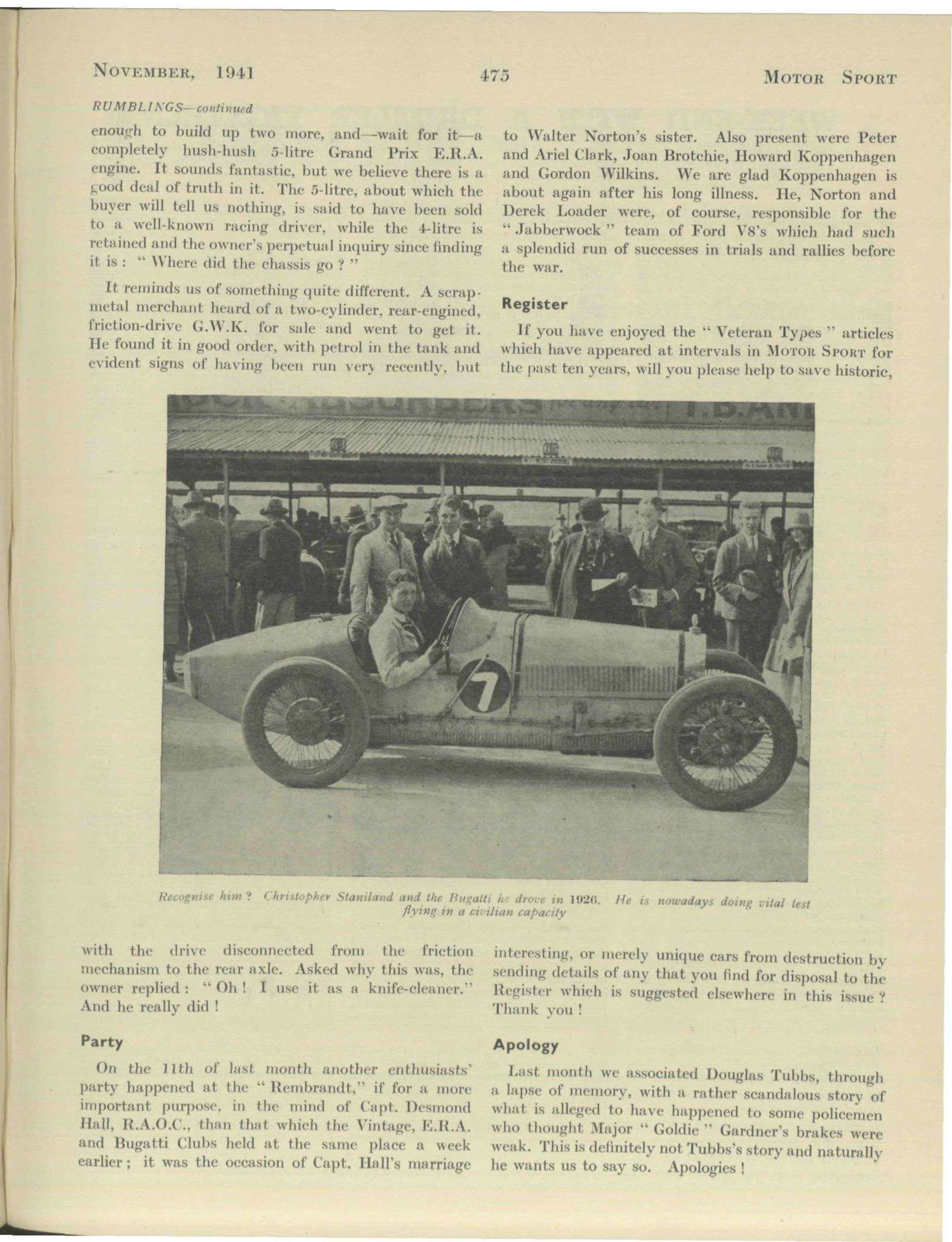 November 1941 - Motor Sport Magazine