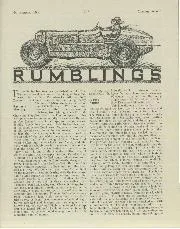 Rumblings , November 1942 - Left
