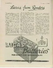 Letters from readers, November 1942 - Left