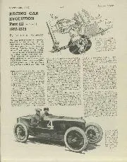 Racing car evolution part III: 1922-1925 - Left