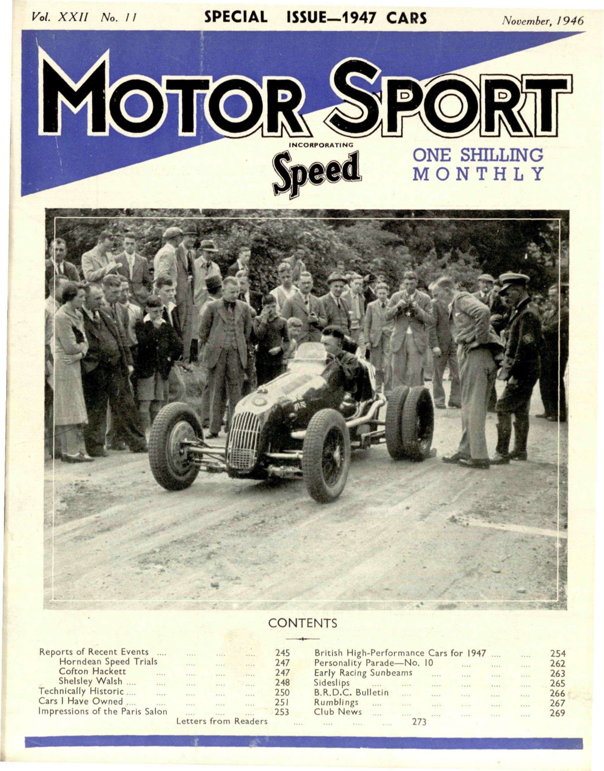 Cover image for November 1946