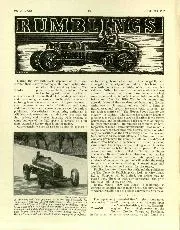 Rumblings, November 1947 - Left