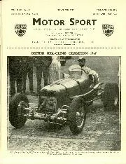 British Hill-Climb Champion - 1947 - Left