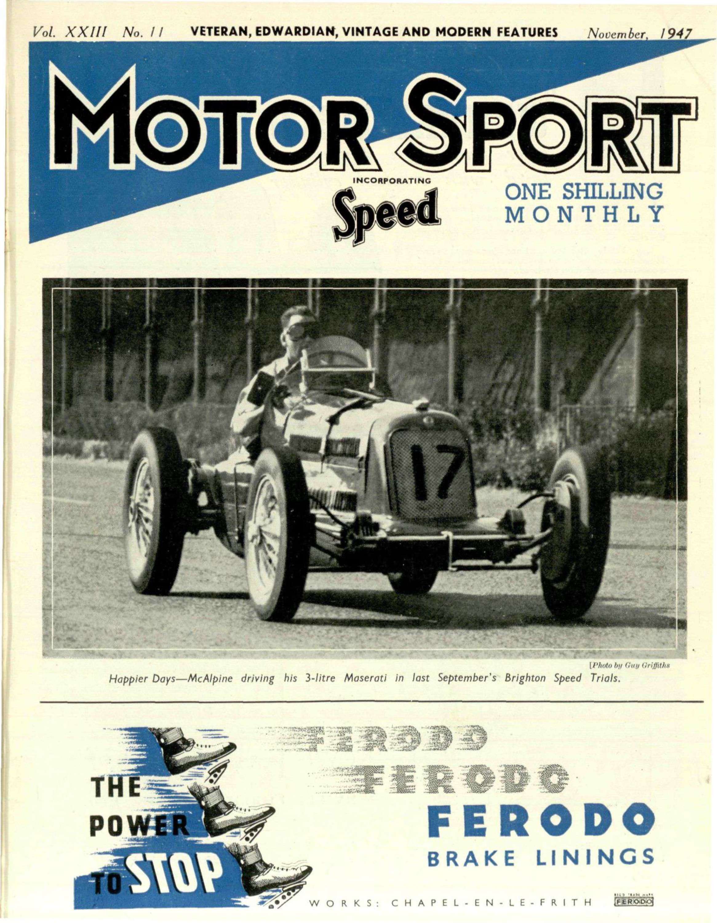 Cover image for November 1947