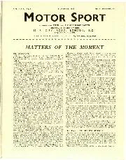 MATTERS OF THE MOMENT - Left