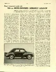 Brief Encounter with the 760-c.c. REAR-ENGINED RENAULT SALOON - Left