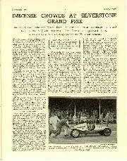 Immense crowds at 1948 Silverstone British Grand Prix - Left