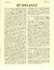 Rumblings, November 1949 - Left