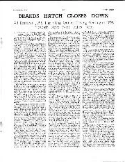 BRANDS HATCH CLOSES DOWN - Left