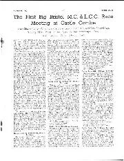 The first Big Bristol M.C. &L.C.C. Race meeting at castle combe - Left