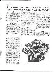 A REVIEW OF THE SPORTING HIGH-PERFORMANCE CARS AT EARLS COURT - Left