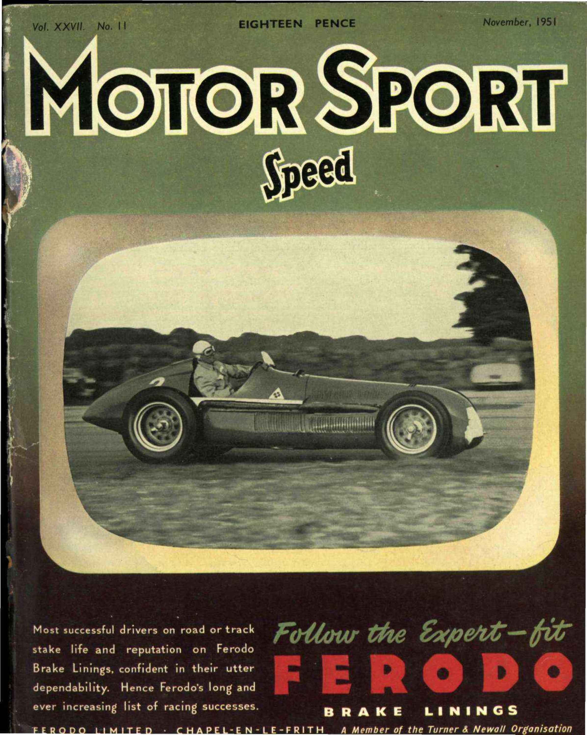 Cover image for November 1951