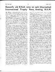 Gerard's old E.R.A. wins an epic Charterhall International Trophy Race, beating B.R.M. - Left