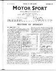 Matters Of Moment, November 1959 - Left