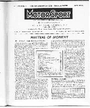 MATTERS OF MOMENT, November 1961 - Left