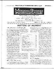 Matters Of Moment, November 1962 - Left