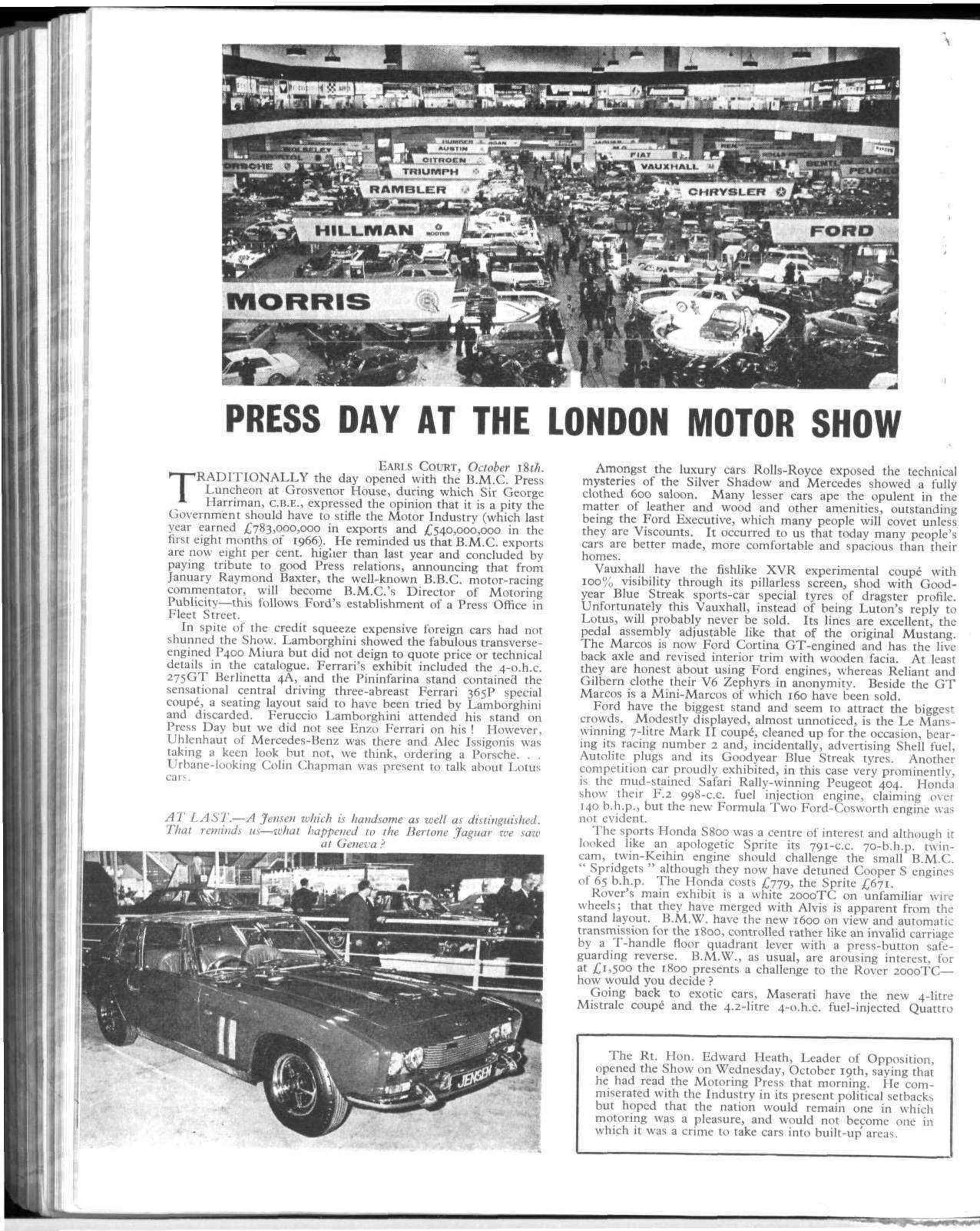 London Motor Cars >> Press Day At The London Motor Show Motor Sport Magazine London Motor Cars >> Press Day At The London Motor Show Motor Sport Magazine