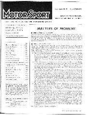 MATTERS OF MOMENT, November 1967 - Left