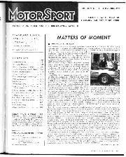 Matters of Moment, November 1969 - Left
