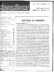 Matters of moments, November 1974 - Left