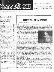Matters of moment, November 1977 - Left