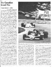 1977 Canadian Grand Prix race report - Left