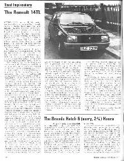 Road impressions - The Renault 14TL - Left