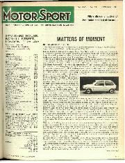 Matters of Moment, November 1980 - Left