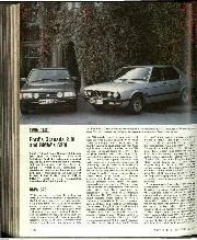 Ford's Granada 2.8i and BMW's 528i - Left