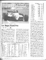 1982 Las Vegas Grand Prix race report - Left