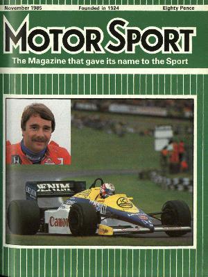 Cover image for November 1985