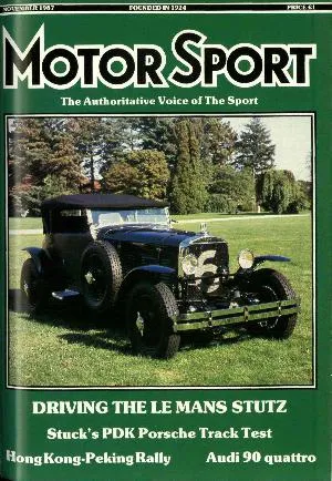 Cover image for November 1987