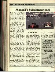 Matters of moment, November 1989 - Left