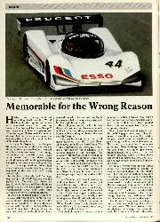 Memorable for the Wrong Reason - Left