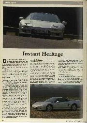 Road Test – Honda NSX - Left