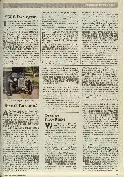 Veteran to classic miscellany, November 1991 - Left