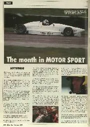 The month in MOTOR SPORT - Left