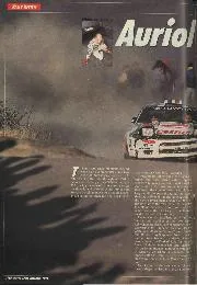 RALLY REVIEW - SANREMO RALLY, November 1994 - Left