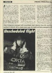 Unscheduled flight - Left