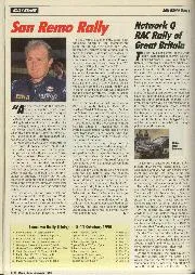 San Remo Rally - Left