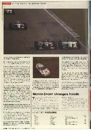 MOTOR SPORT Changes Hands - Left