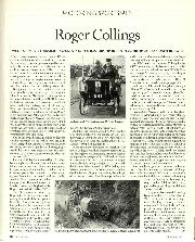 Motoring sportsmen - Roger Collings - Left
