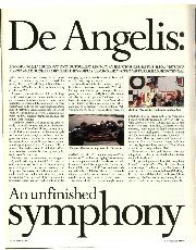 De Angelis: an unfinished symphony - Left