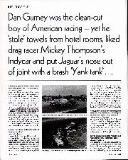 Dan Gurney in the hot seat: the questions you've always wanted to ask - Left