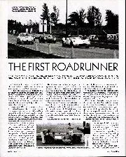 The first Roadrunner - Left