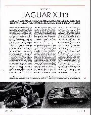 X-ray spec: Jaguar XJ13 - Left