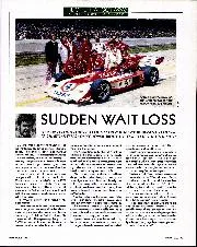 Sudden wait loss - Left