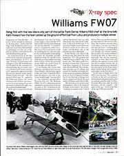 X-ray spec: Under the skin of Alan Jones' title-winning Williams FW07 - Left
