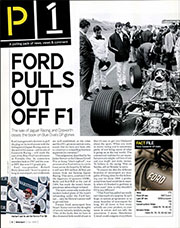 Ford pulls out of F1 - Left